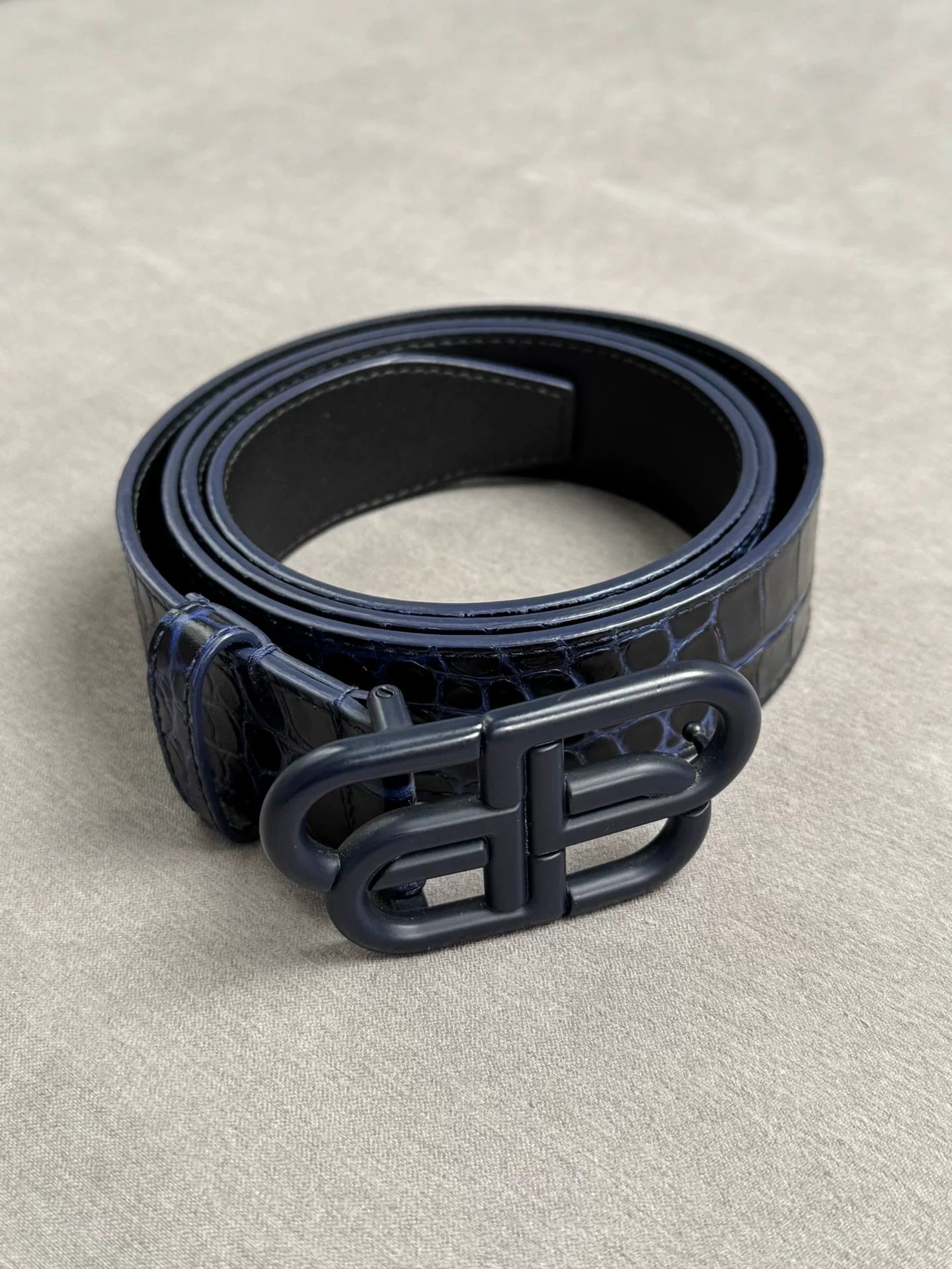 Balenciaga Crocodile Pattern Belt Second Hand