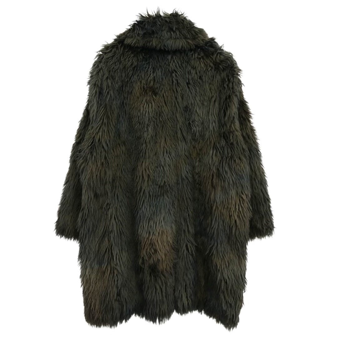 stylish dyed fur jacket by maison margiela