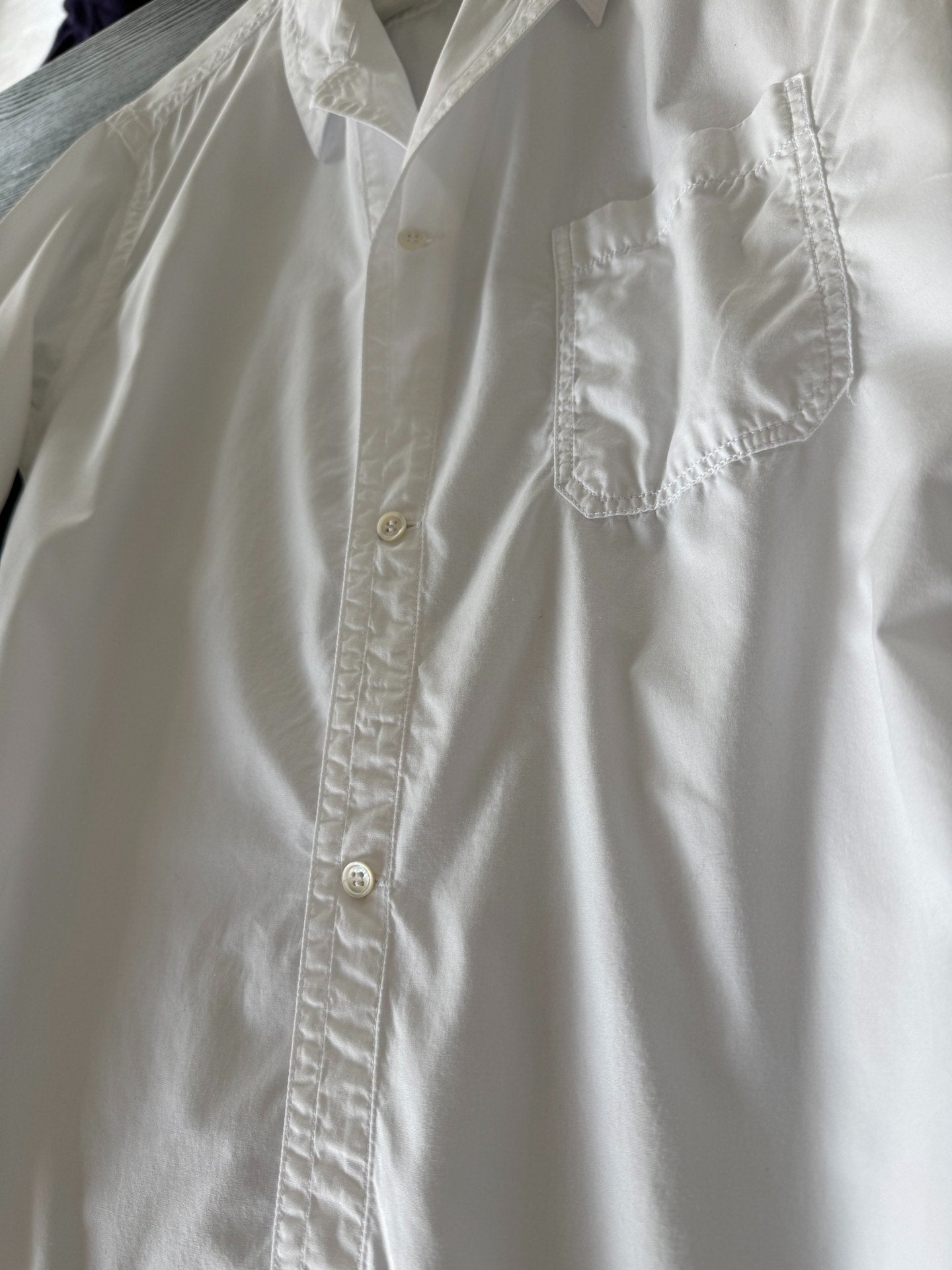Yohji Yamamoto 12SS Asymmetric Collar Shirt