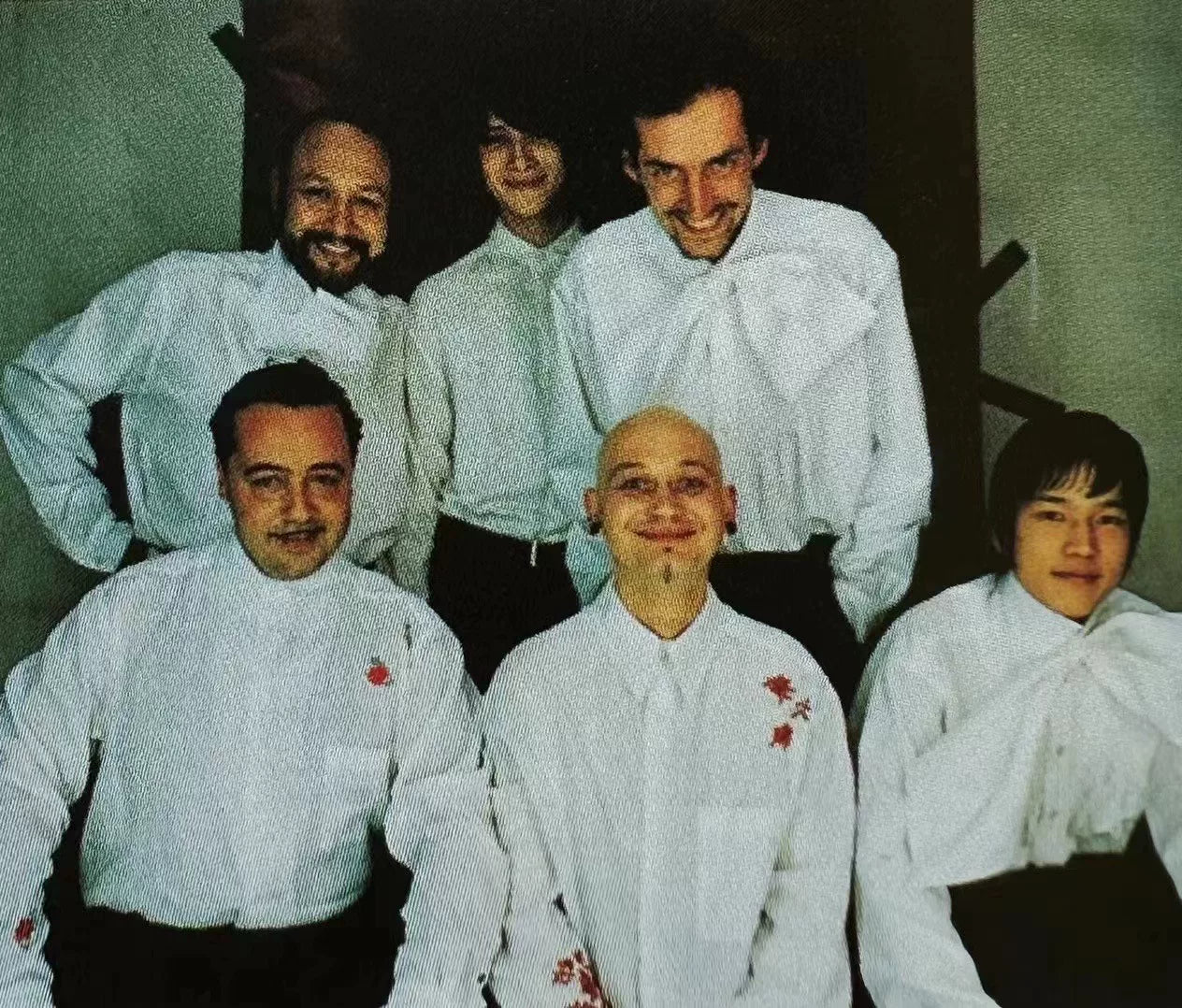 black linen jacket with floral embroidery