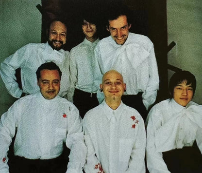 black linen jacket with floral embroidery