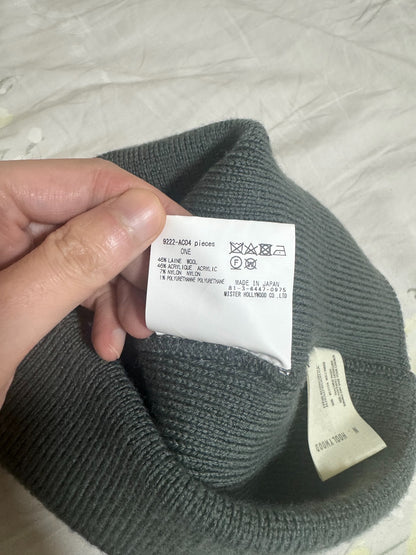 n.hoolywood 22AW Wool Blend Knit Beanie