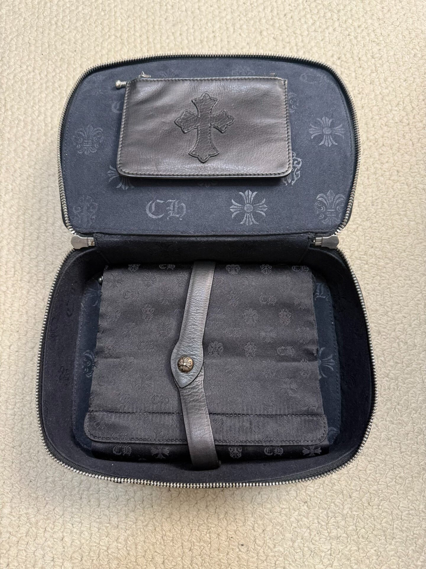 Chrome Hearts Sword Zipper Jewelry Box