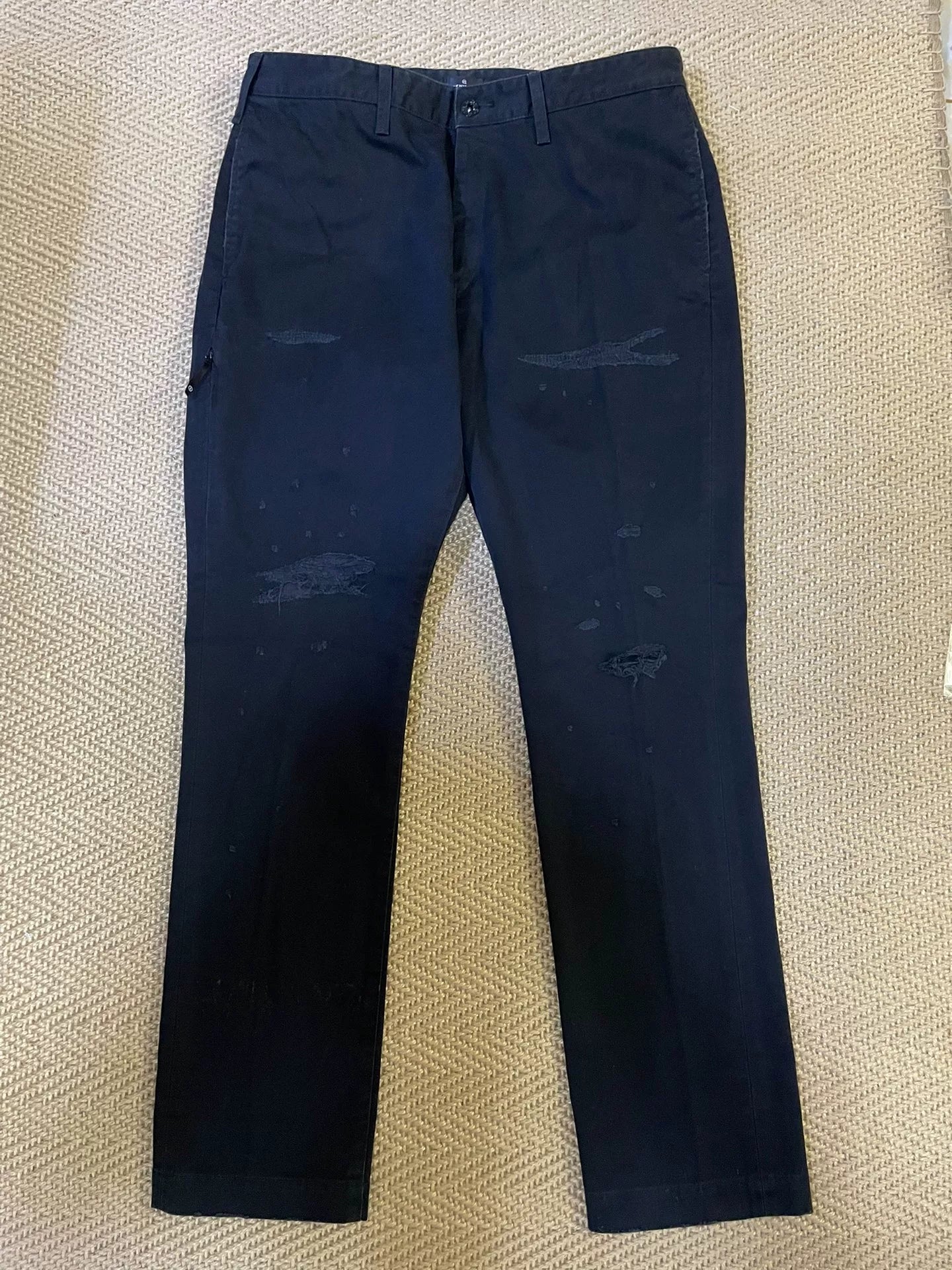 Vanquish & Fragment Distressed Denim Pants