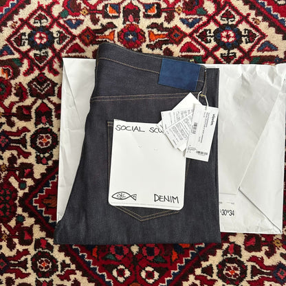 visvim wide denim pants w34l30