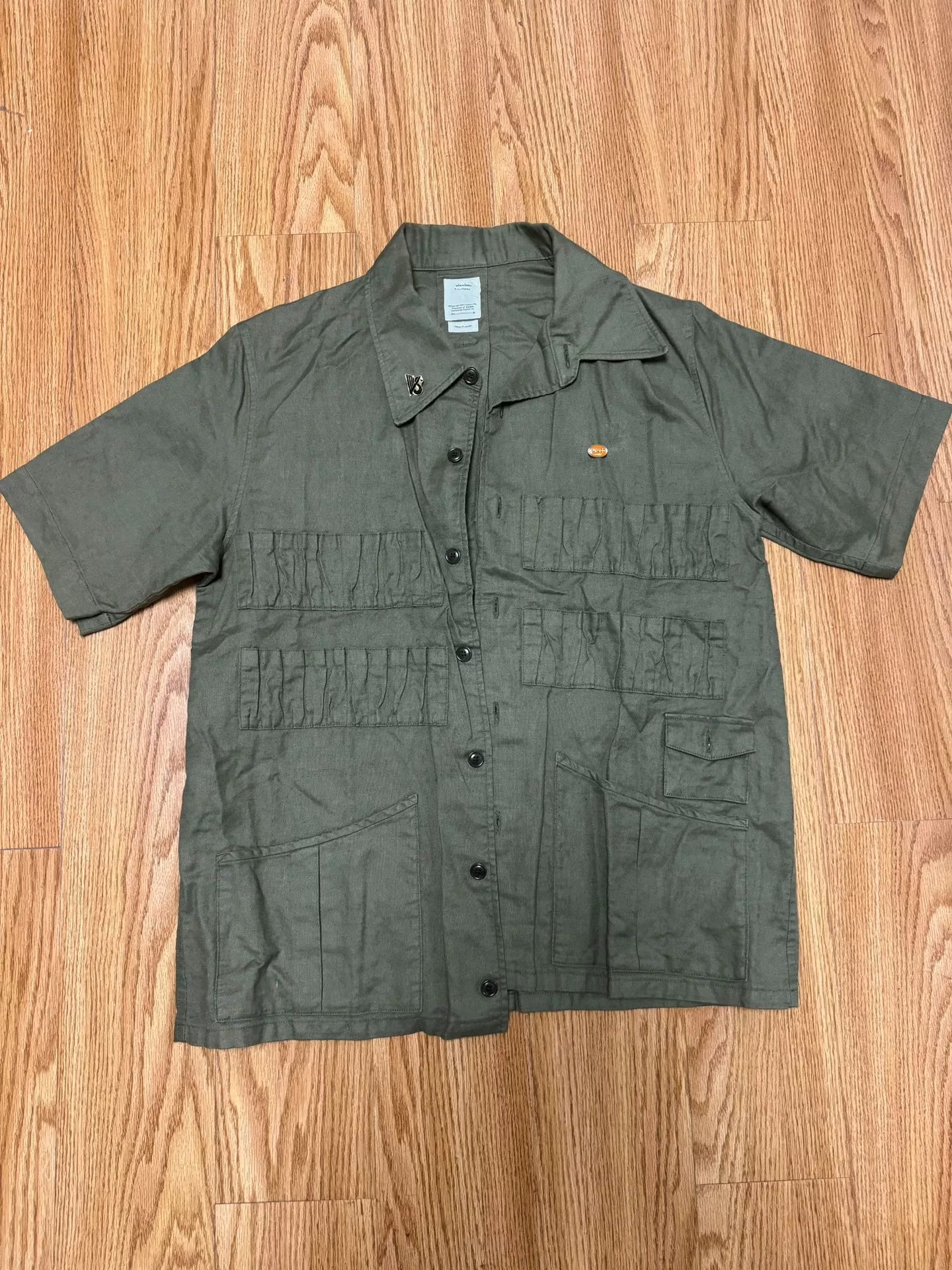 visvim ketchum short sleeve shirt