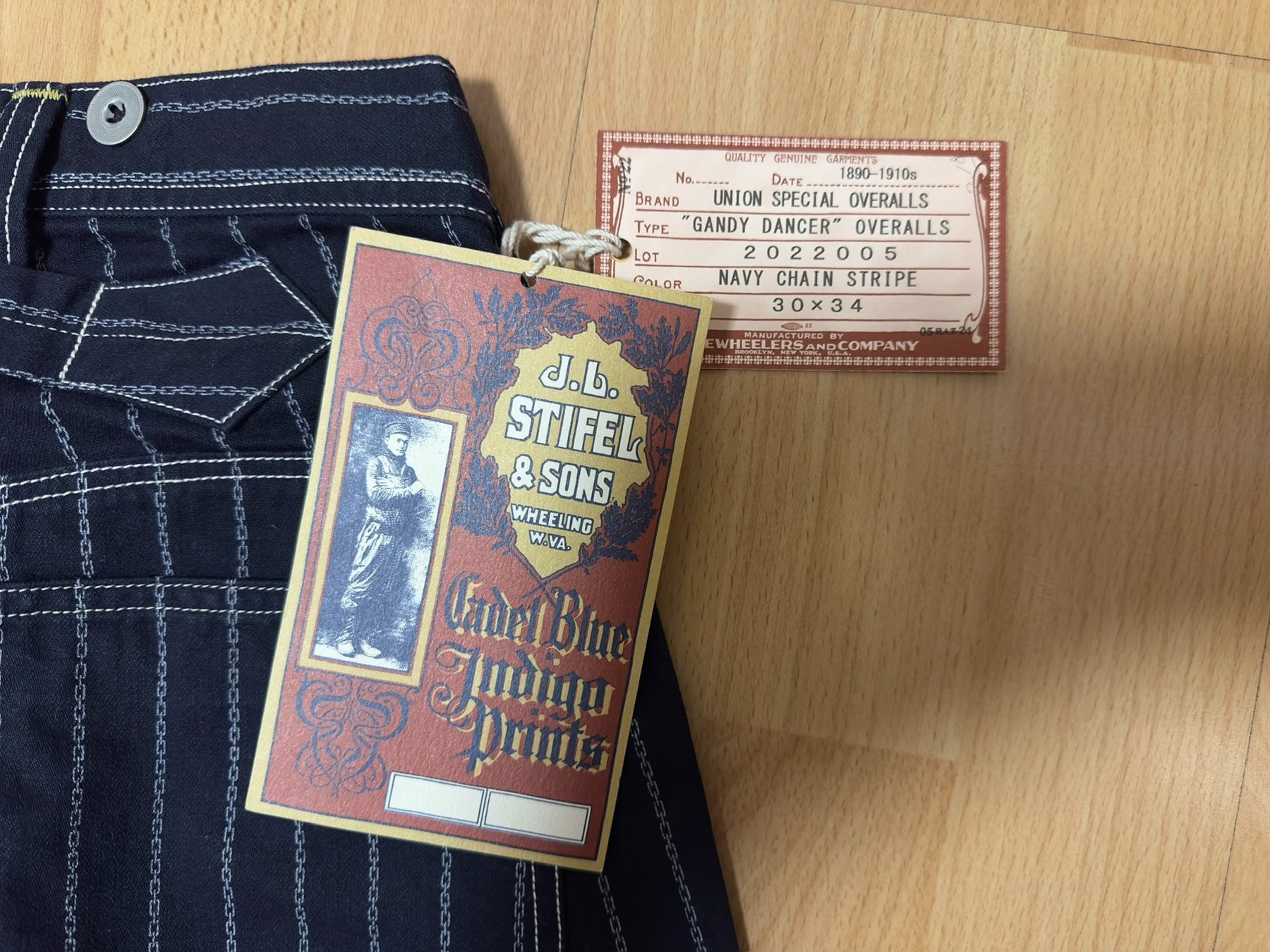 Freewheelers Chain Dye Work Pants