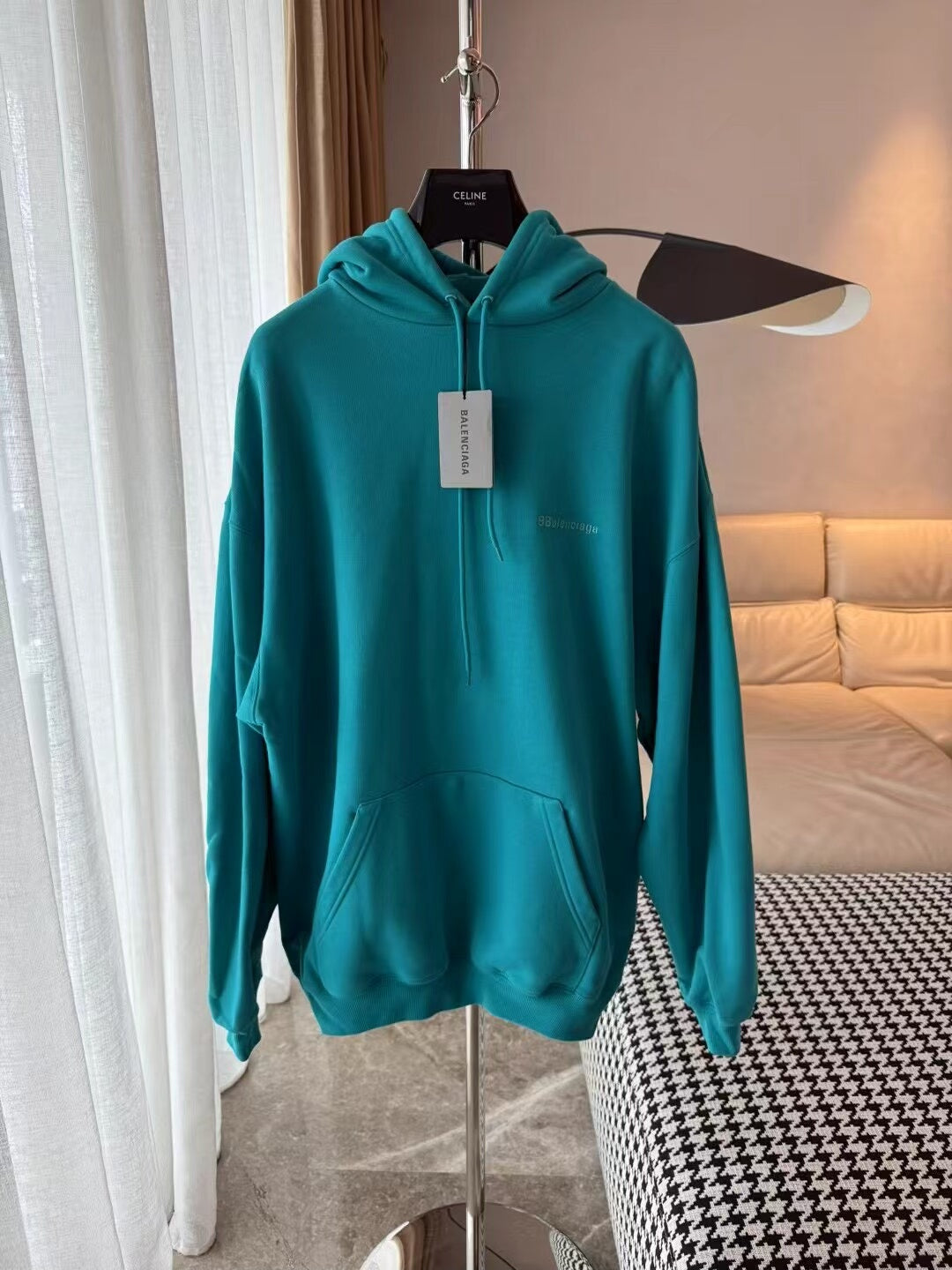 Balenciaga Embroidered Letter Sweatshirt