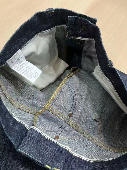 visvim 19SS Hakama Raw Denim Jeans