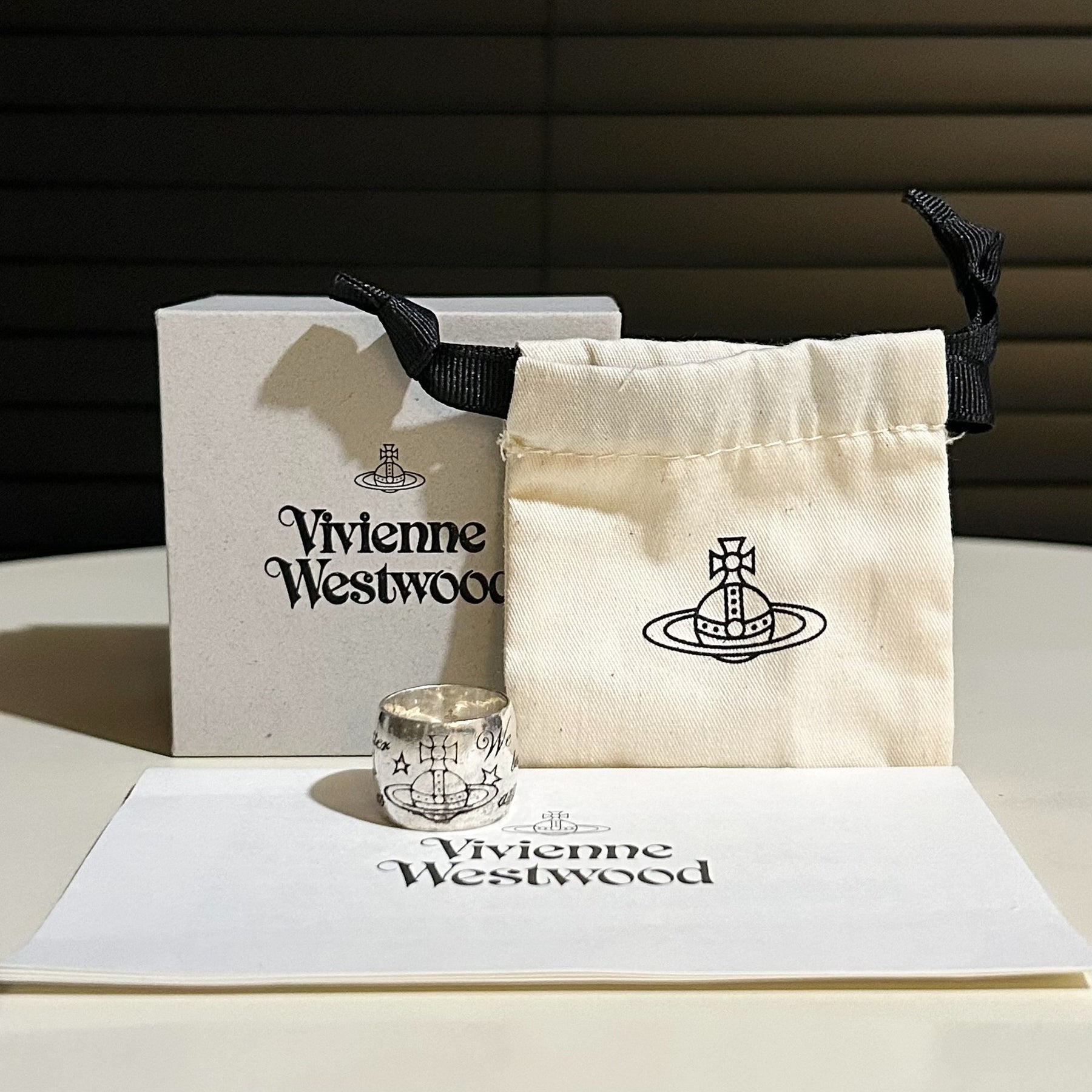 Vivienne Westwood Vintage Star Saturn Ring
