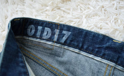 VISVIM Distressed Blue Jeans