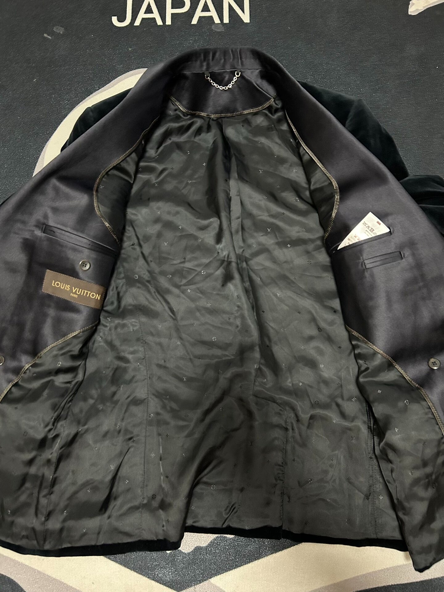 Louis Vuitton Velvet Double-Breasted Jacket