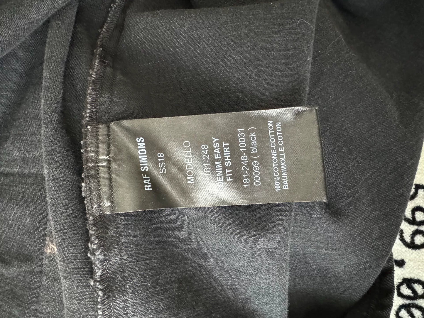 Raf Simons SS18 Oversized Shirt Jacket