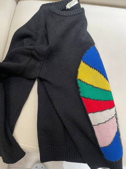 YSL Men's Wool Sweater in Gray