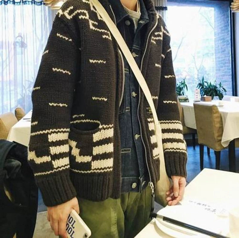 WTAPS Cowichan Wool Sweater 14AW