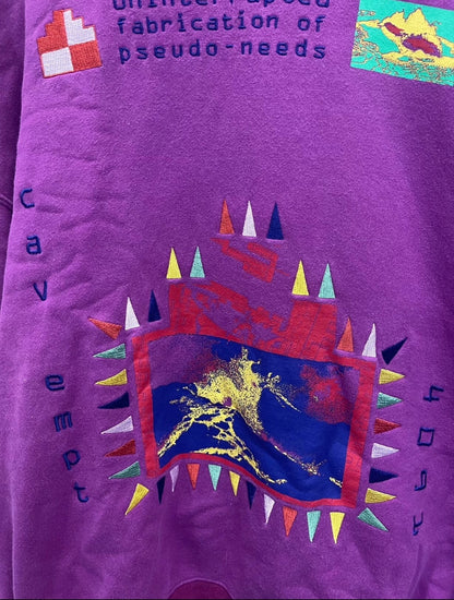 c.e cavempt uninterrupted embroidered sweatshirt