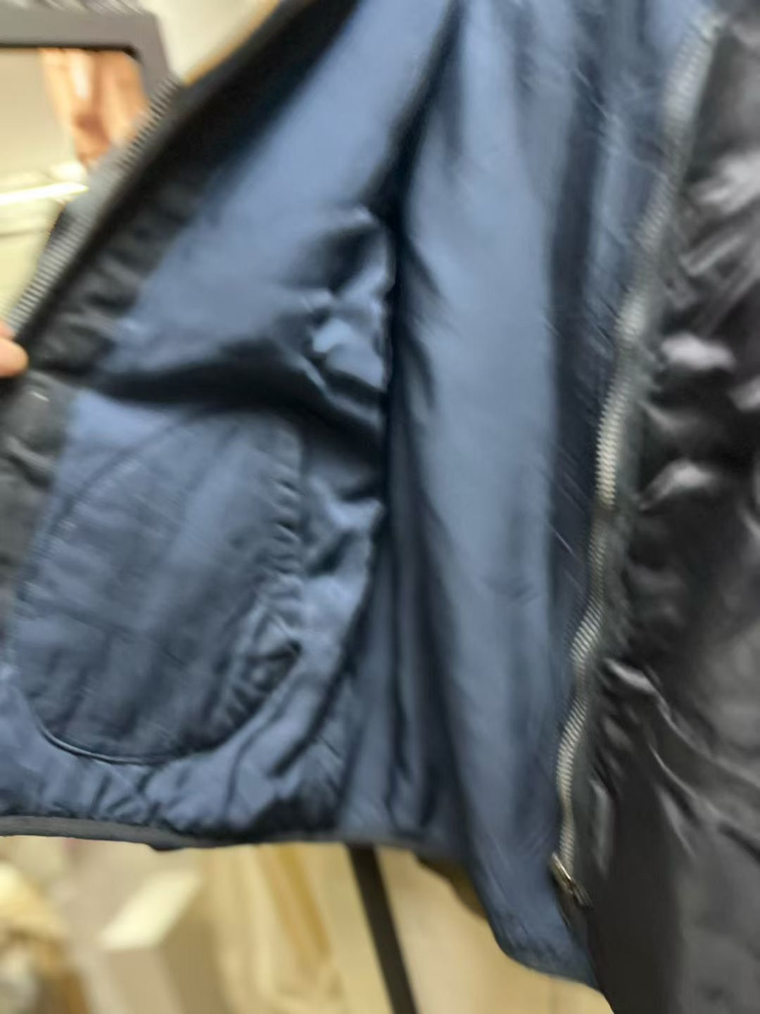 VISVIM IRIS LINE JKT NAVY