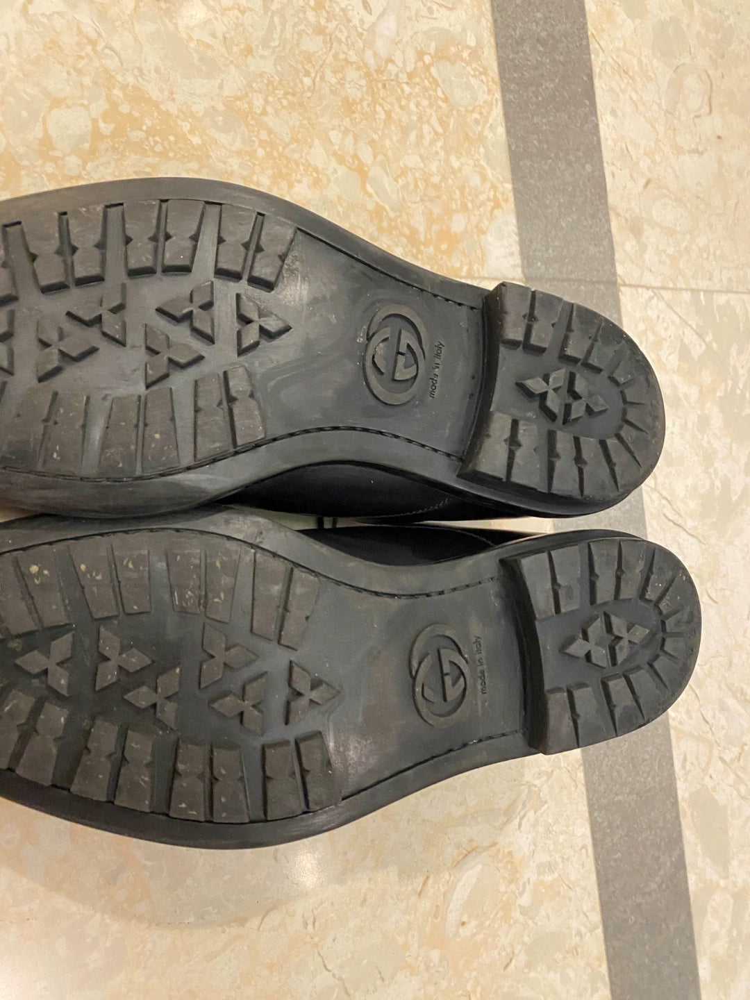 Gucci Men's Black Casual Lace-up Shoes