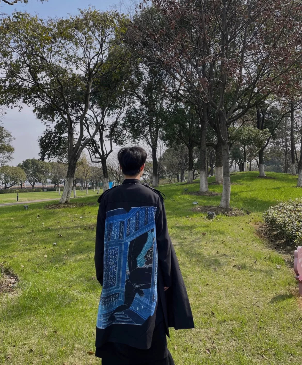 Yohji Yamamoto 19SS Ukiyo-e Coat