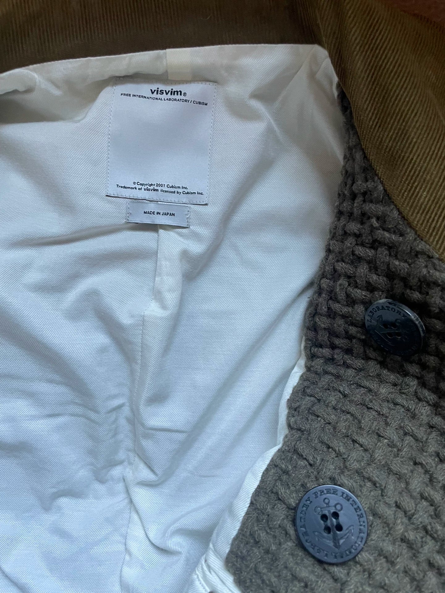 VISVIM Brown Short Coat
