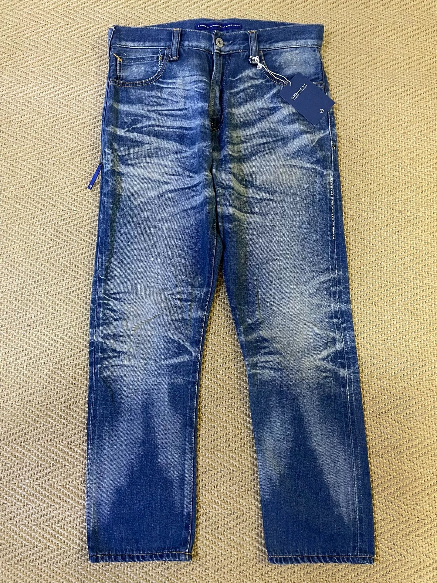 denim by vanquish & fragment lightweight jeans