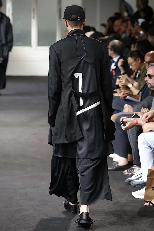 Yohji Yamamoto Black Cutout Suit Jacket