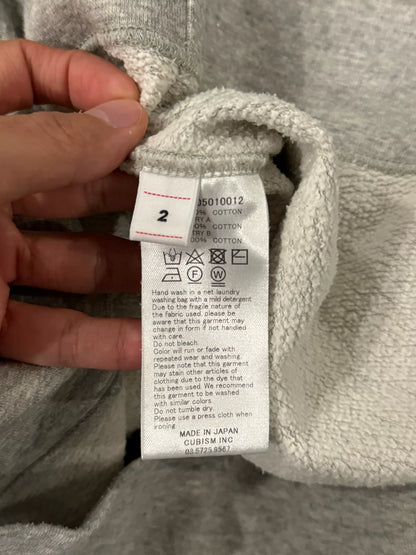 Visvim Gray Indigo Hoodie