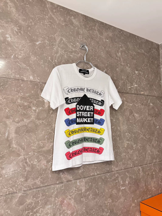 CDG x DSM x Chrome Hearts Rainbow T-Shirt