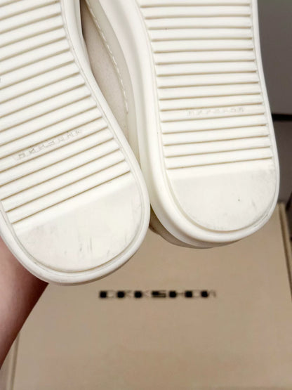 Rick Owens x Converse 24SS White Canvas