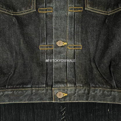 VISVIM 101XX DMGD MUD Denim Jacket
