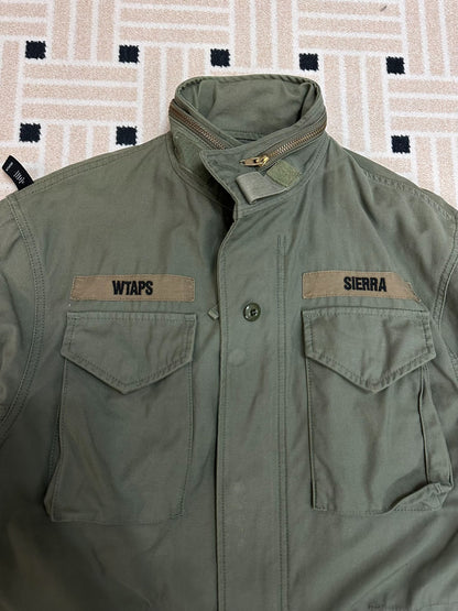 WTAPS 15AW M-65 NYCO Satin Jacket