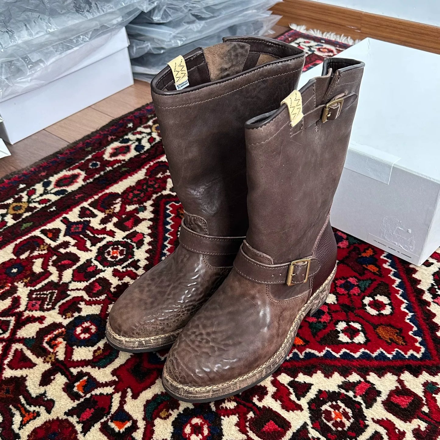 visvim 23aw t.w.o engineer boots