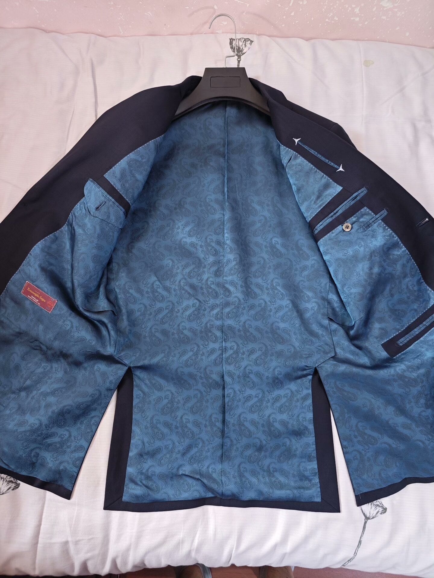 Zegna Custom Wool and Linen Suit