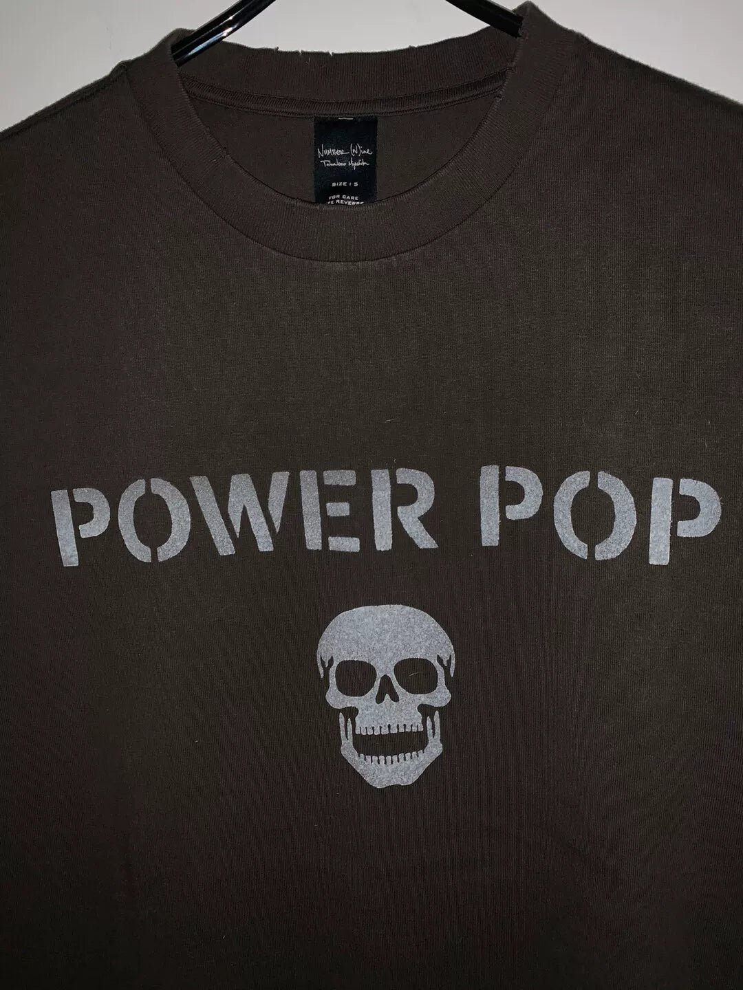 Number Nine 2004SS Washed Distressed Tee