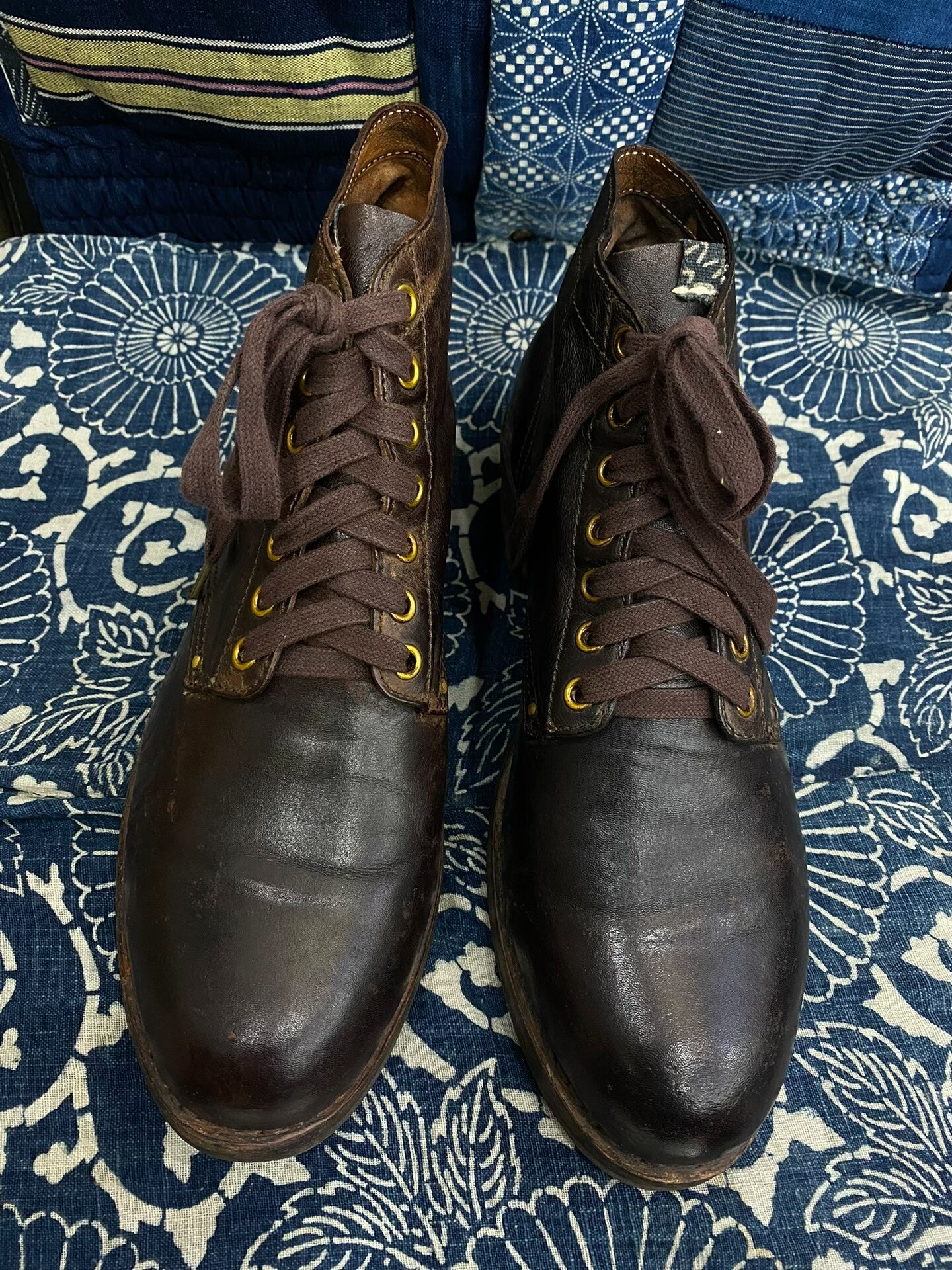 visvim 20AW ICT Brigadier Boots Dark Brown