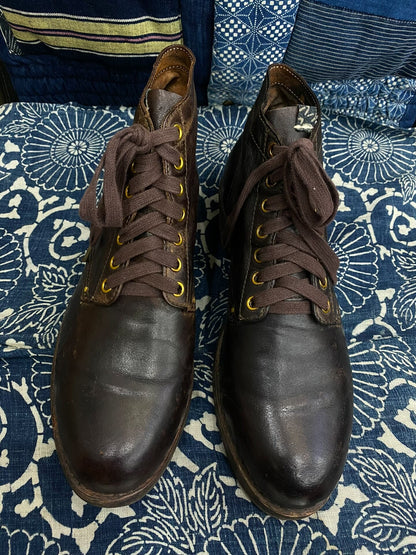 visvim 20aw ict brigadier boots dk brown