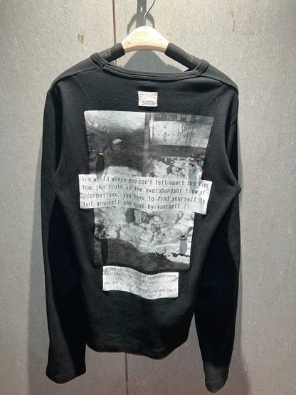 harajuku archive long sleeve shirt with print