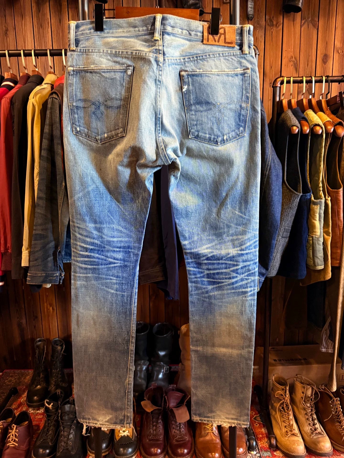 RRL Classic Washed USA Jeans 34