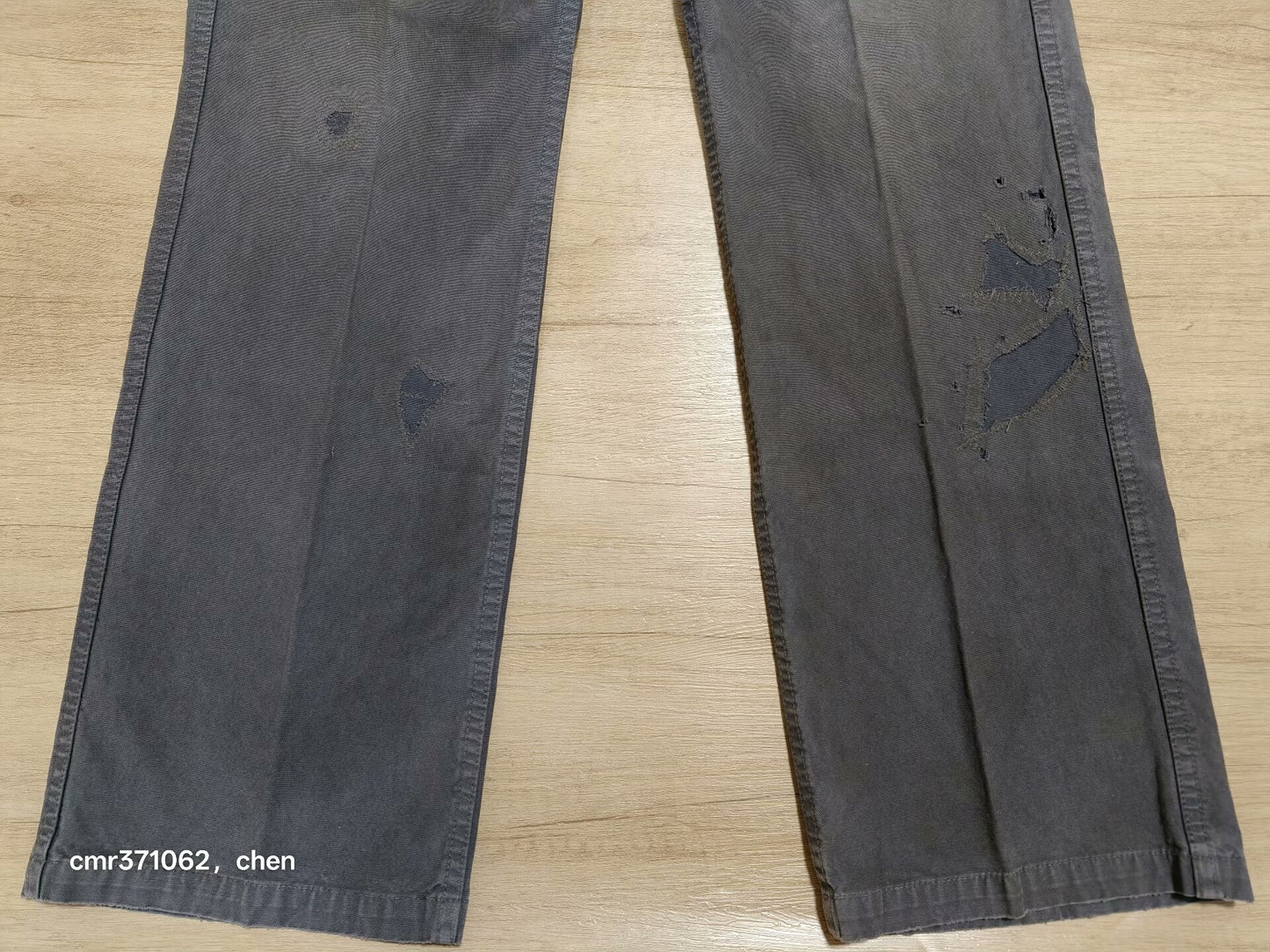 VISVIM 20AW GIFFORD PANTS DMGD
