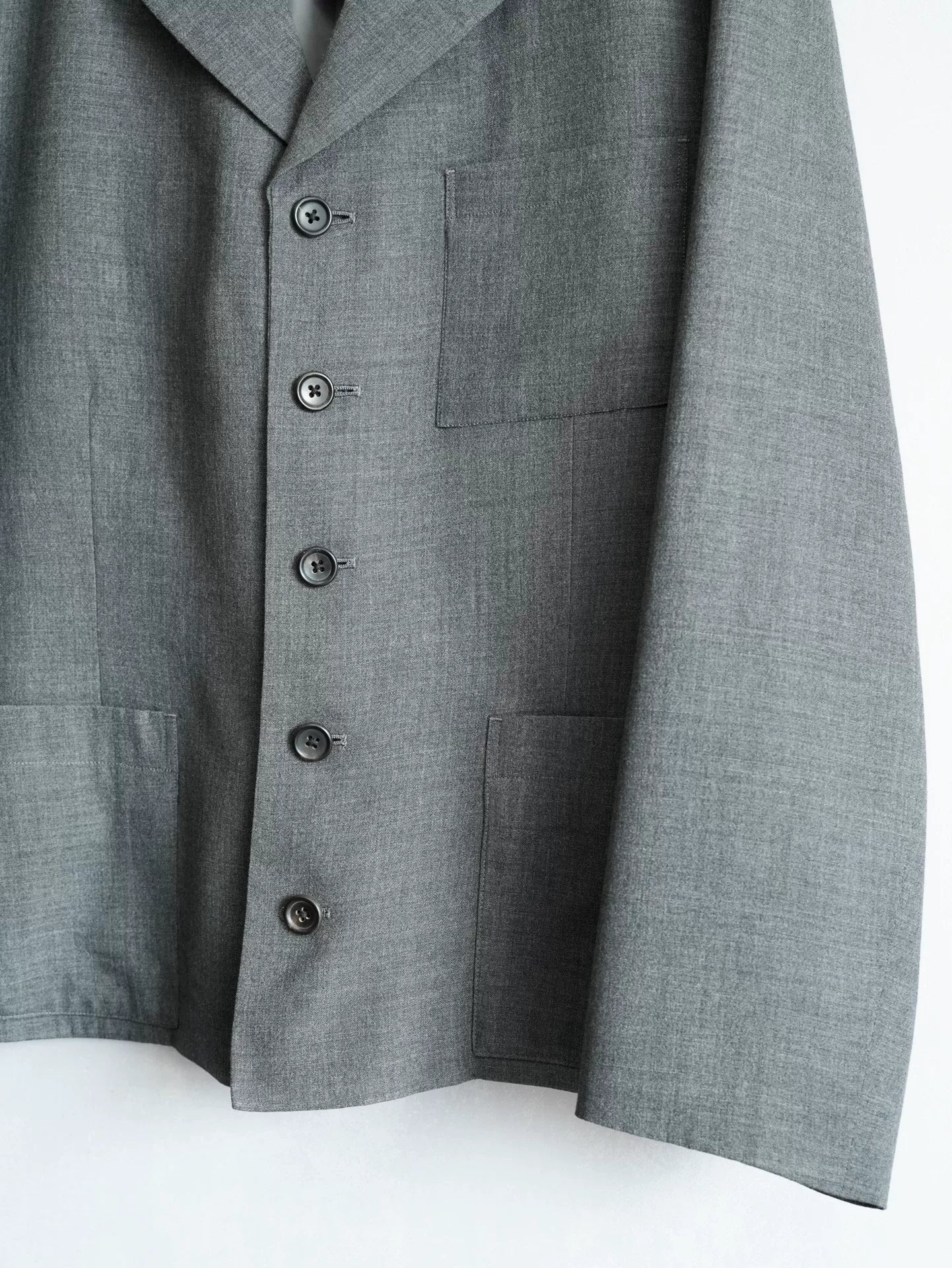 Yohji Yamamoto 93SS 5B Gray Jacket