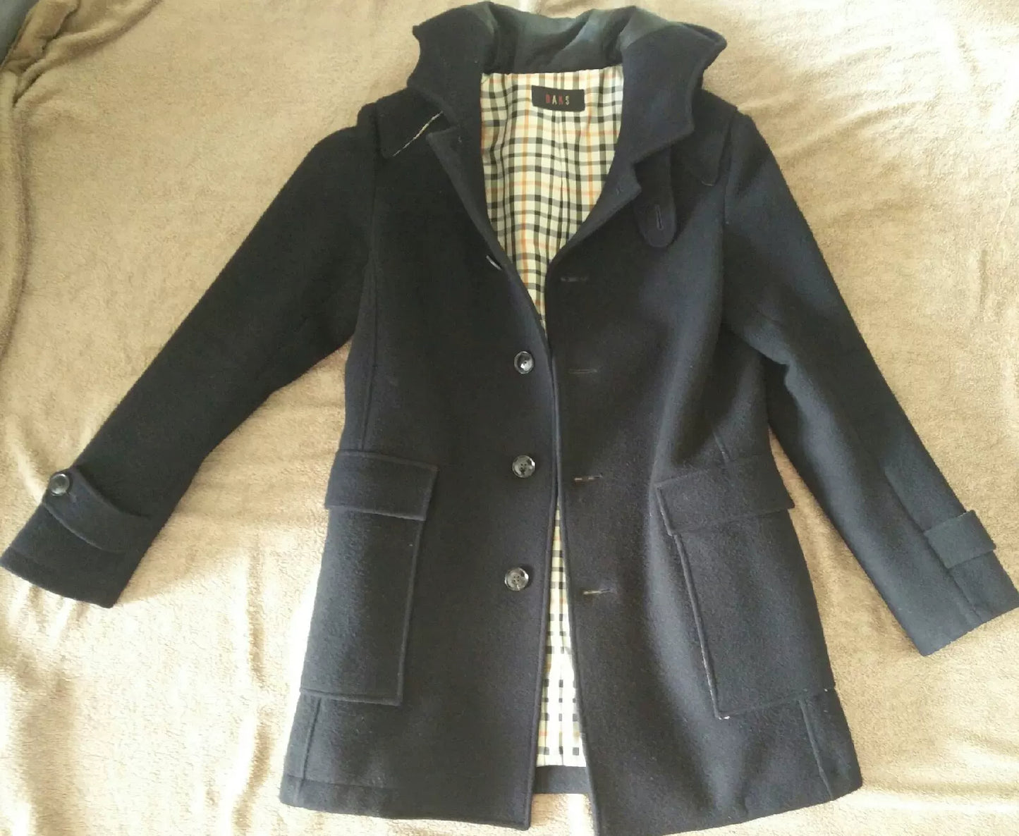 stylish daks fisherman coat for cooler weather