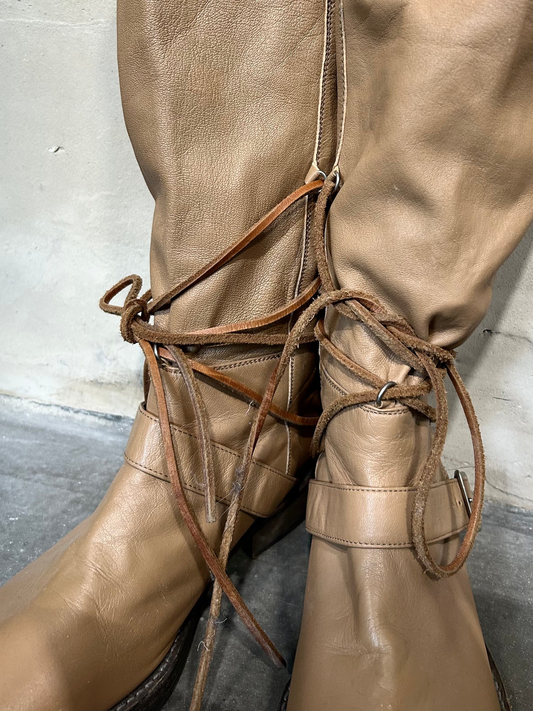 UNDERCOVER 05AW Engineer Lace-Up Boots