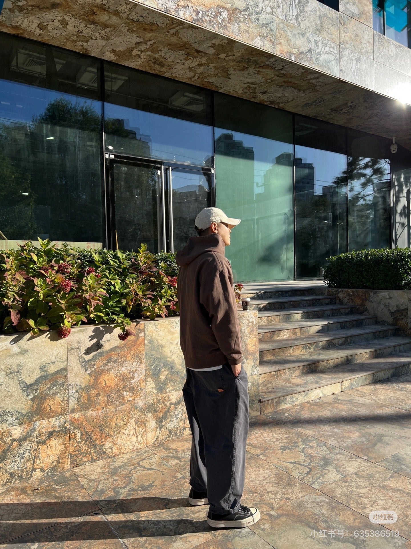 visvim amplus sb hoodie dark mud color