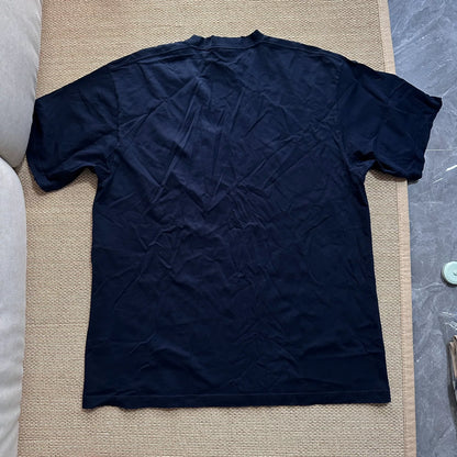 Balenciaga Distressed Blue Short Sleeve Tee