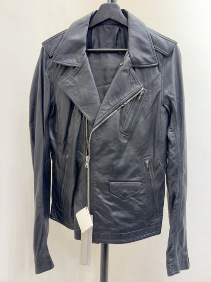Rick Owens Stooges Biker Leather Jacket