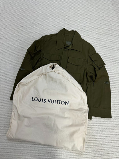 louis vuitton lovers work jacket in green