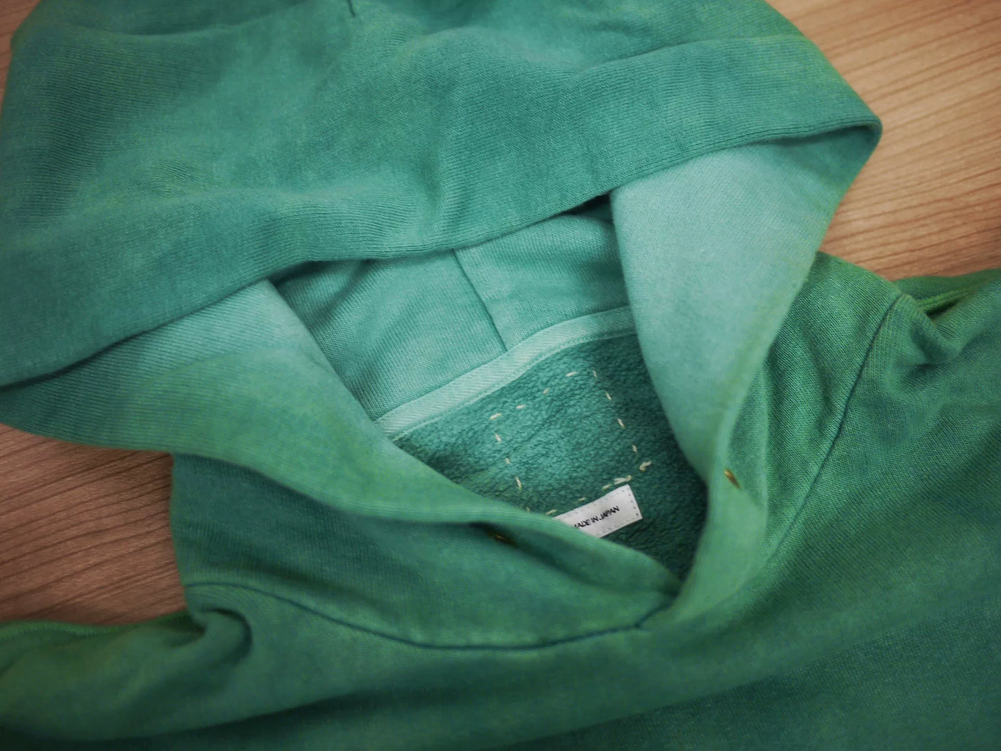 VISVIM JUMBO HOODIE P.O UNEVEN DYE