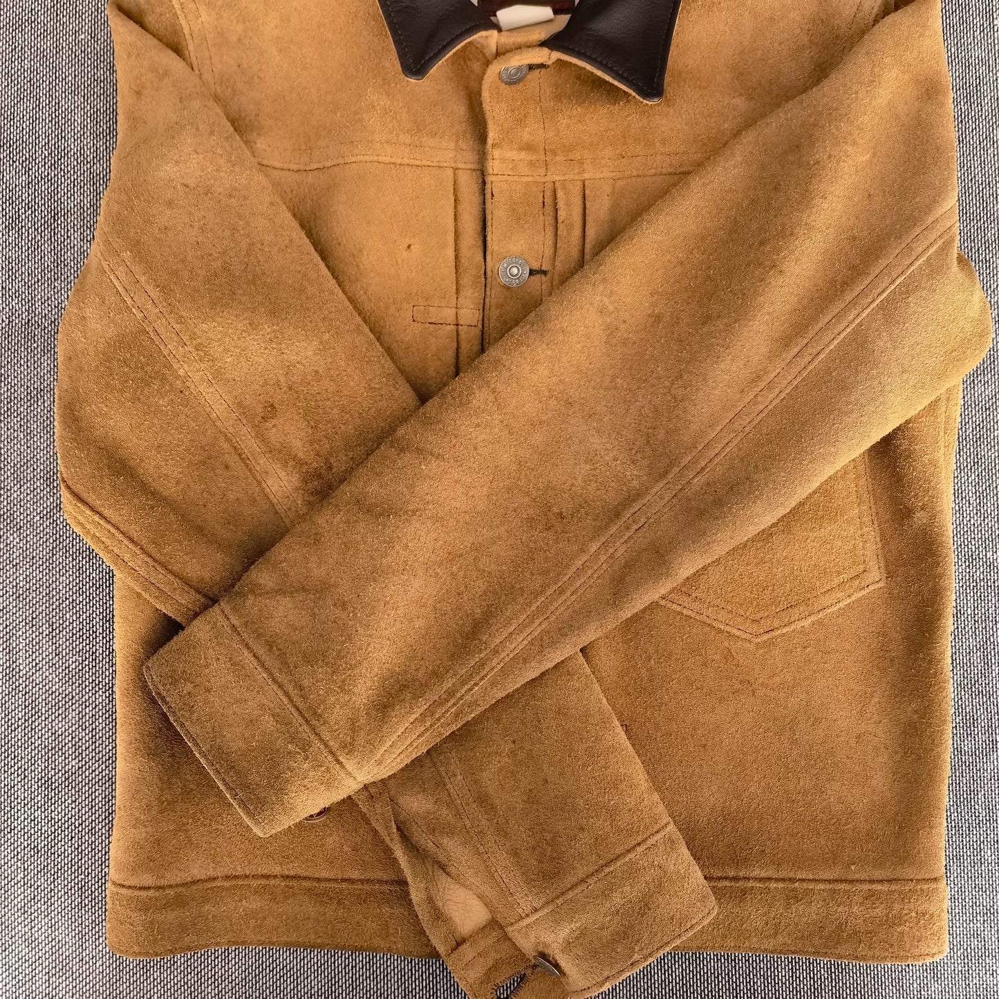 real mccoys joe mccoy suede leather jacket