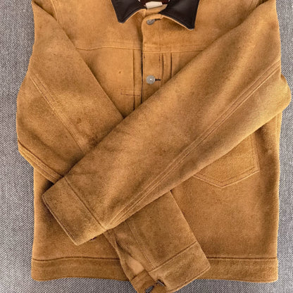 real mccoys joe mccoy suede leather jacket