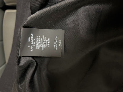 saint laurent embroidered wool jacket